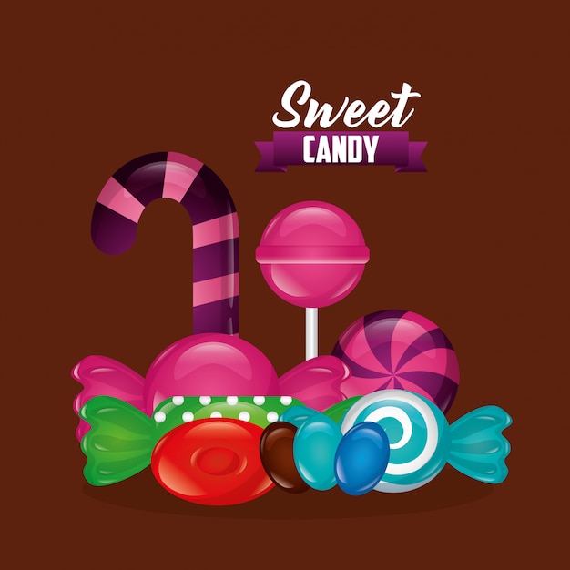 Sweet candy hintergrund