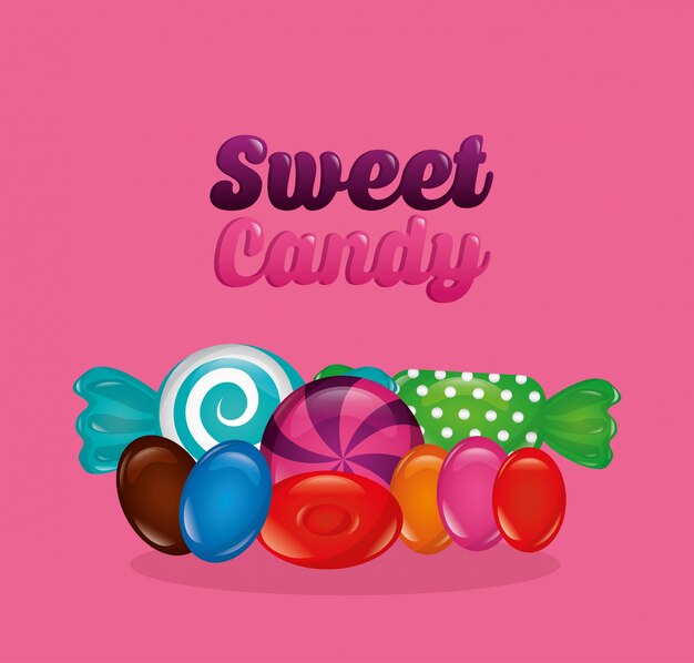 Sweet Candy Hintergrund