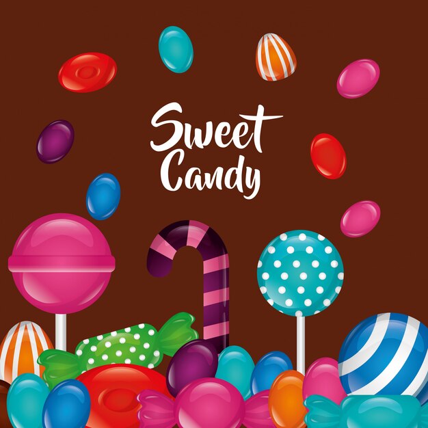 Sweet Candy Hintergrund