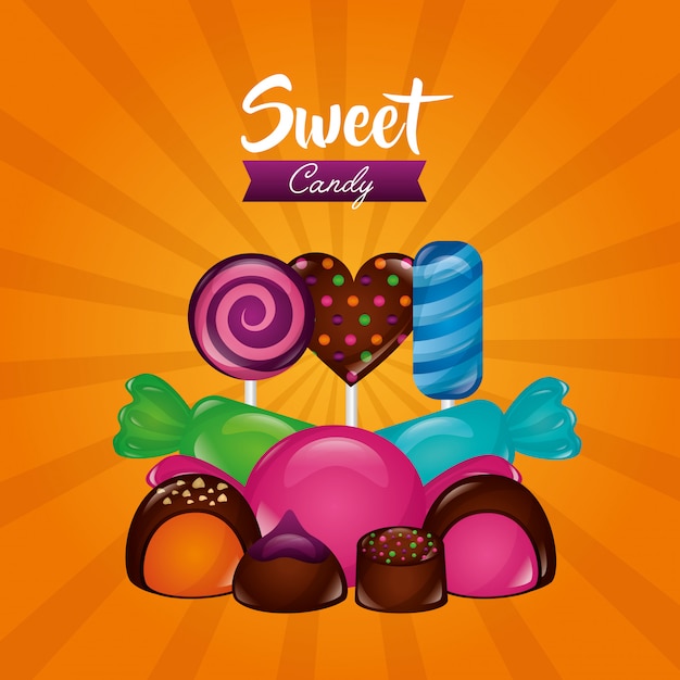 Sweet Candy Hintergrund