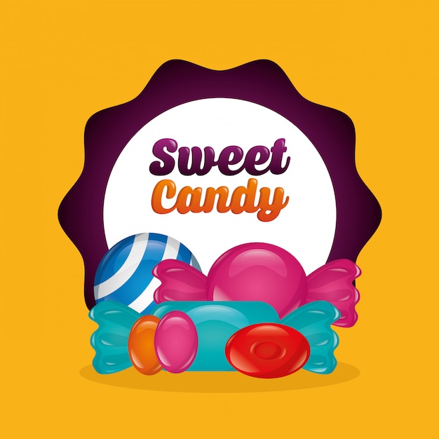 Sweet candy hintergrund