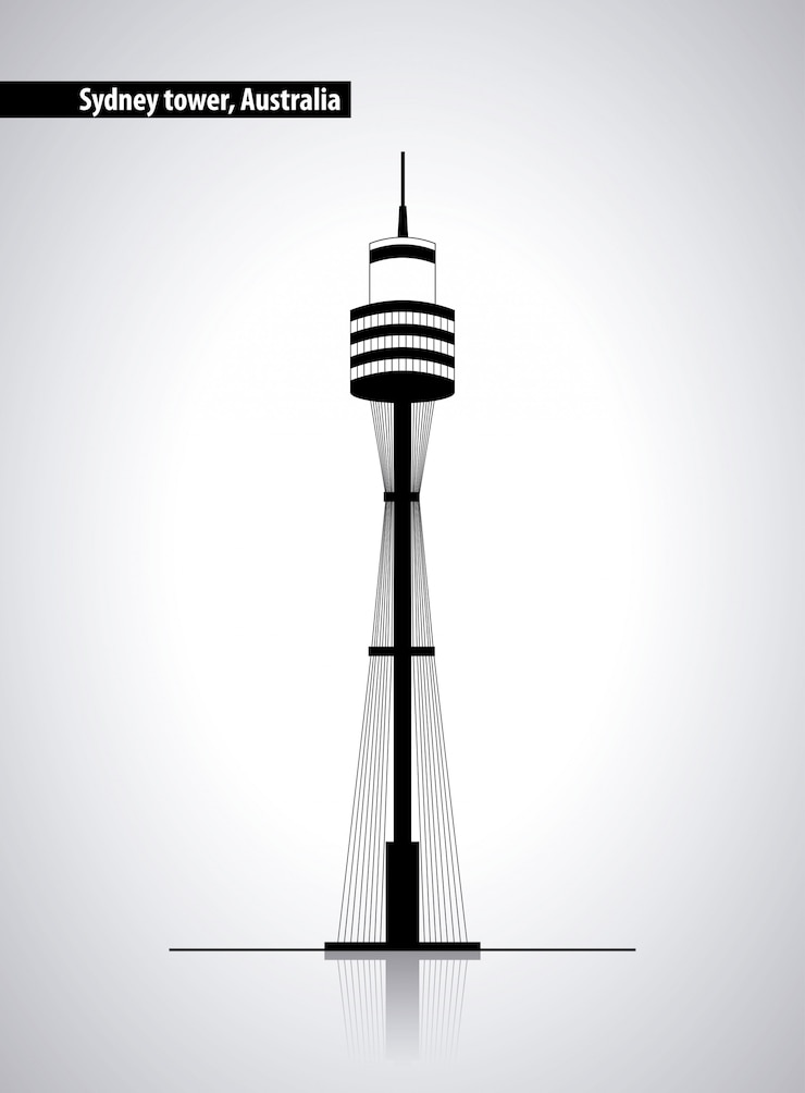 Kostenlose Vektor sydney tower australien