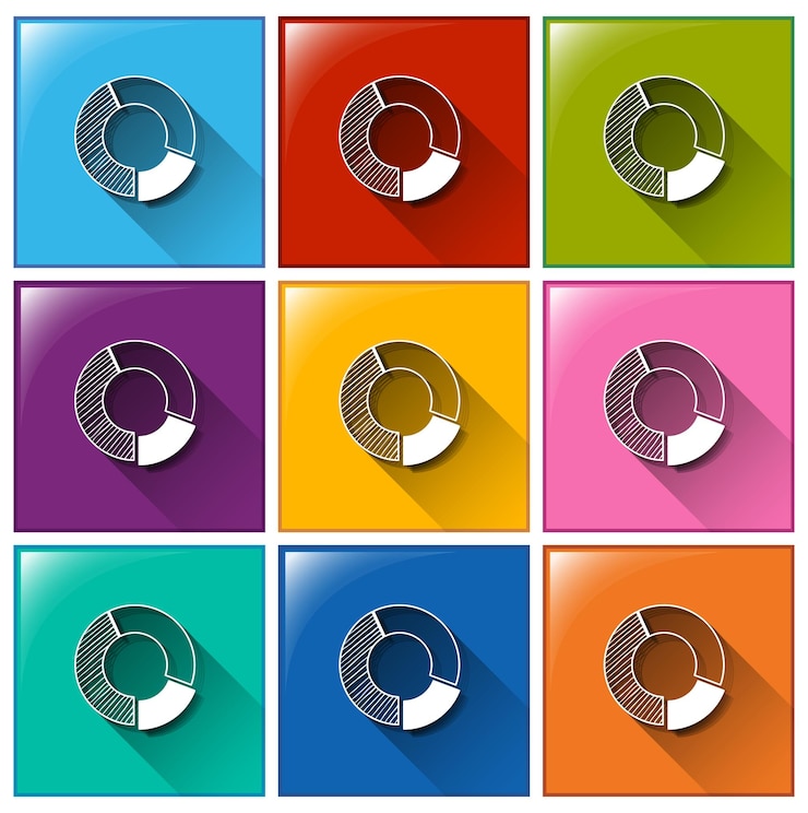 Kostenlose Vektor symbole mit grafiken