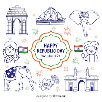 Tag der indischen republik