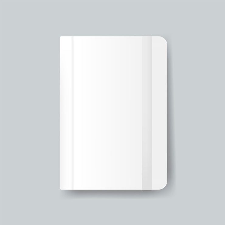 Kostenlose Vektor tagebuchabdeckungsdesign-modellvektor