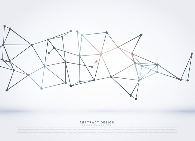 Technologie Drahtgitter- Polygonalnetz abstrakten Hintergrund