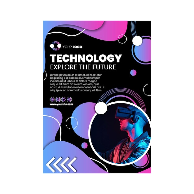 Technologie und zukünftiger vertikaler Flyer