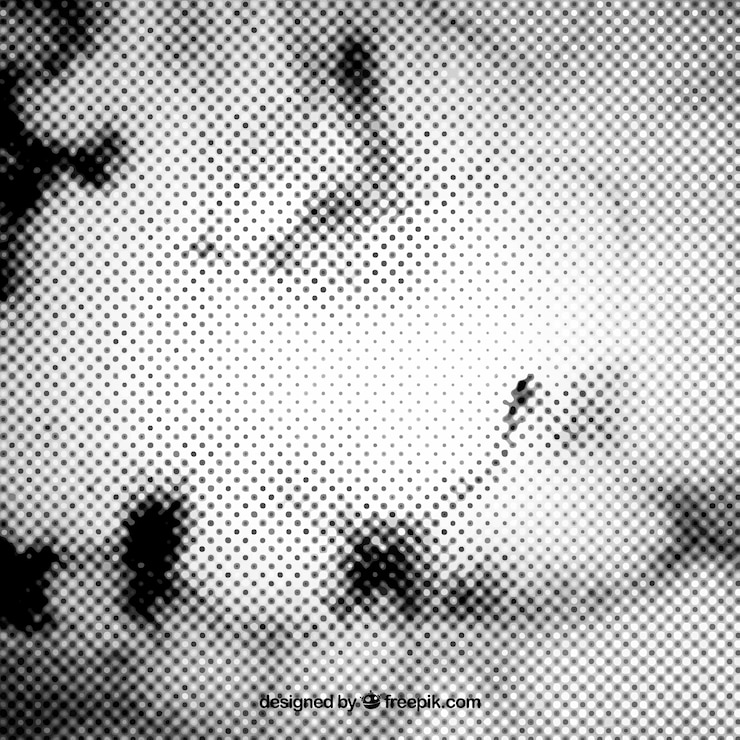 Kostenlose Vektor textur mit schwarzen punkten