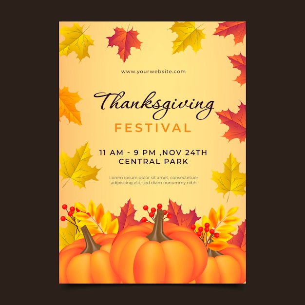 Thanksgiving-Poster-Design