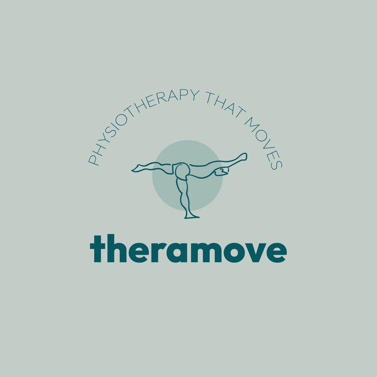 Kostenlose Vektor theramove physiotherapie-logo-design