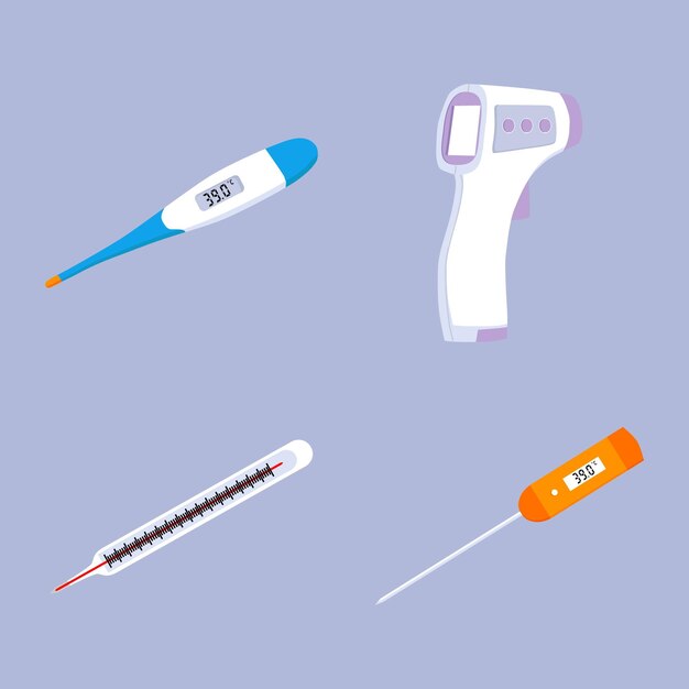 Thermometertypen eingestellt