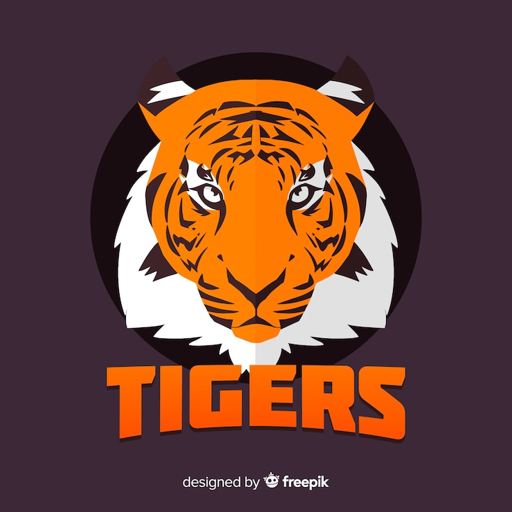 Kostenlose Vektor tiger-logo
