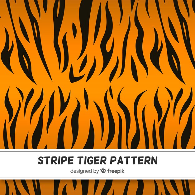 Tiger Streifenmuster