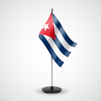 Tischflagge von kuba