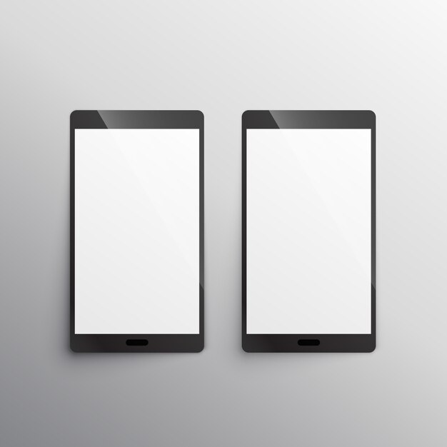 Touchscreen-Smartphone-Mockup-Vorlage