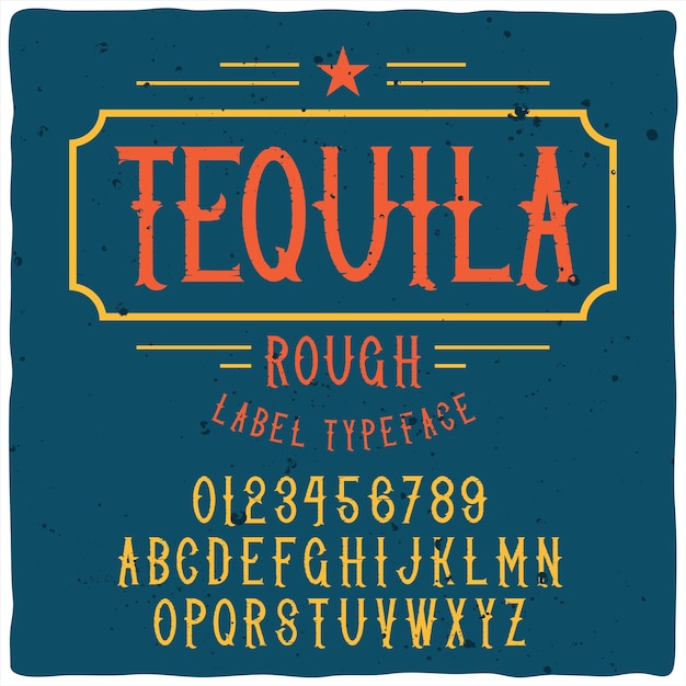 Tquila-schrift