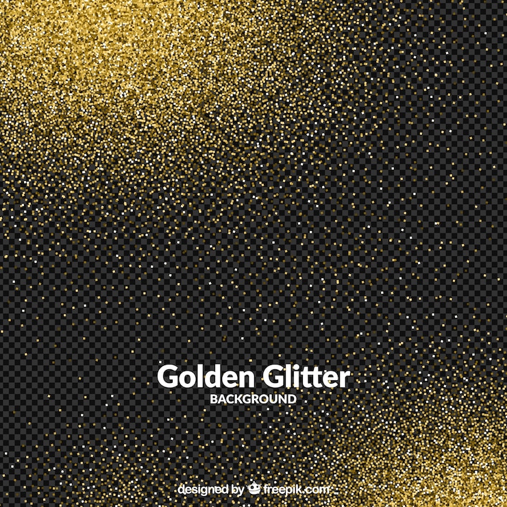 Kostenlose Vektor transparenter glitterhintergrund