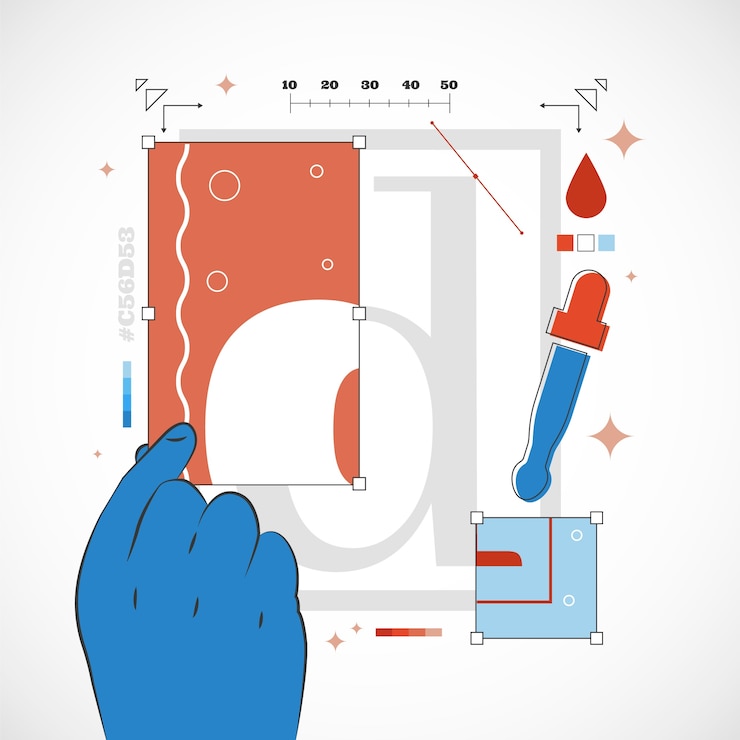 Kostenlose Vektor umbenennungsillustration des flachen designs