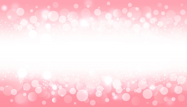 Unschärfe Bokeh Lichteffekt auf rosa Hintergrund