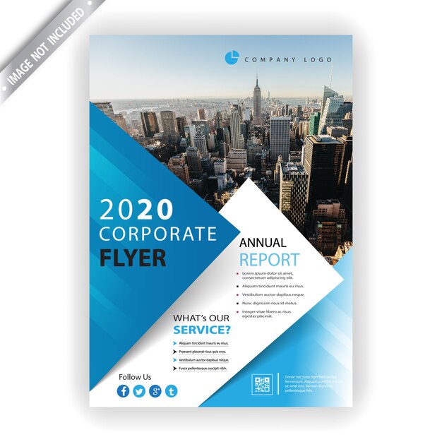 Unternehmensflyer 2020