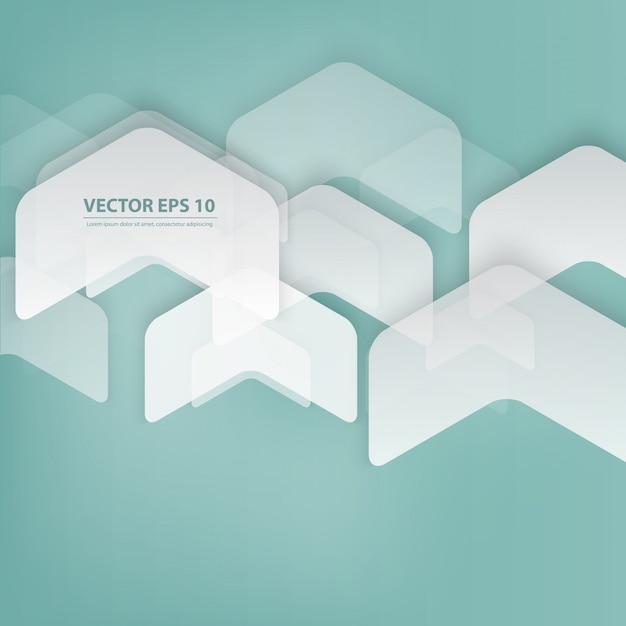 Vector abstrakte geometrische form aus grau.