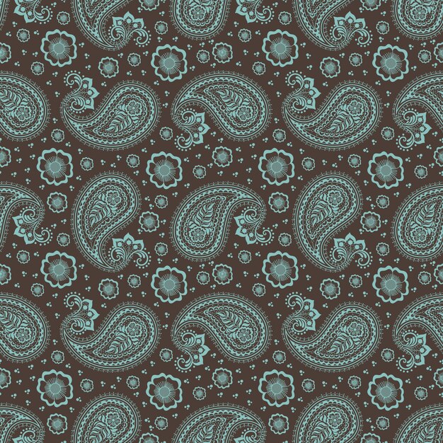 Vector floral nahtlose Muster Hintergrund im arabischen Stil. Arabeskenmuster Östliches ethnisches Ornament Elegante Textur für Hintergründe.