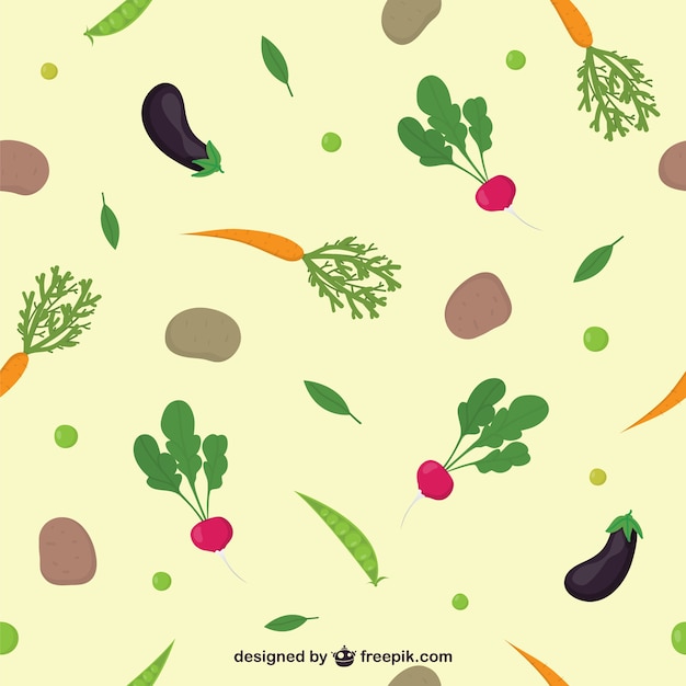 Vegetables pattern
