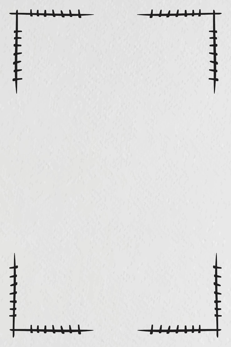 Kostenlose Vektor vektor-boho-kunst stammes-doodle-skizze eckrahmen