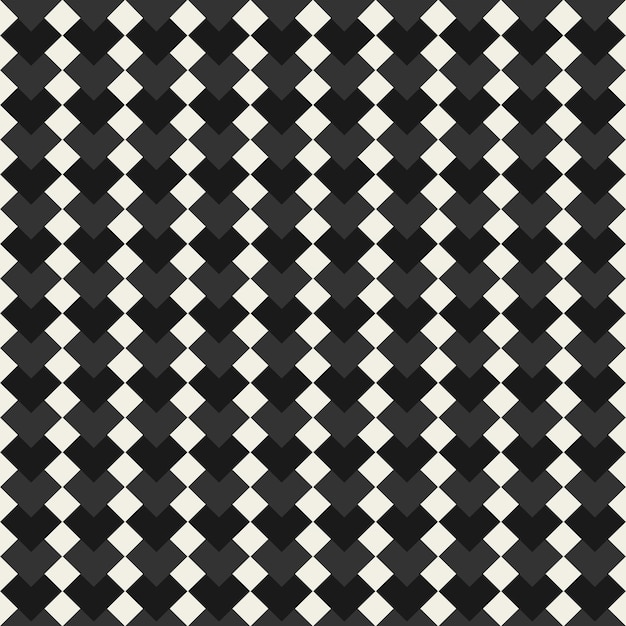 Vektor nahtlose Muster Textur abstrakten Hintergrund mit Sechseck Herzen monochrome Fliesenform