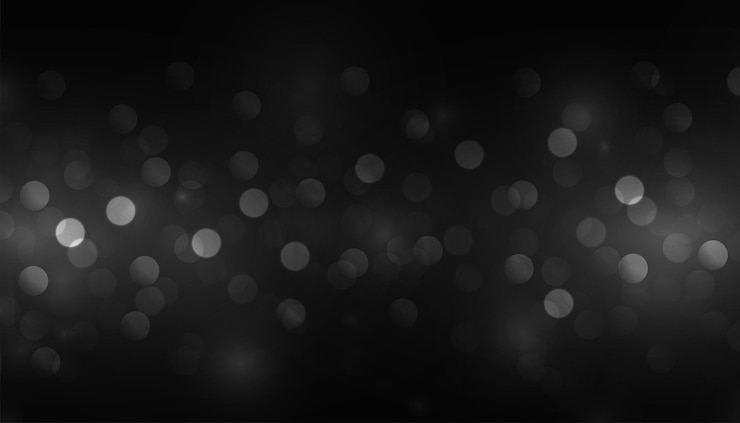Kostenlose Vektor verschwommene bokeh-banner perfekte kreisförmige form für ihren designvektor