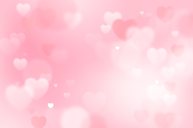 Verschwommene Valentinstag-Tapete
