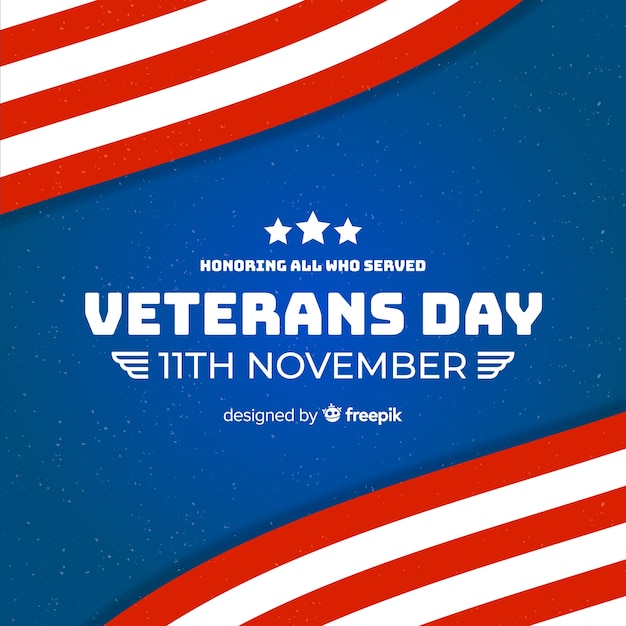 Veterans day flaches design tapete