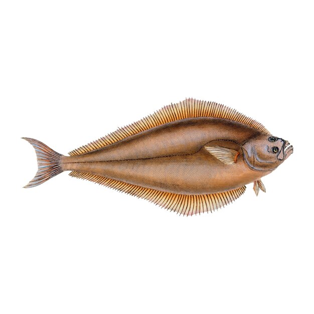 Vintage Fisch Illustration