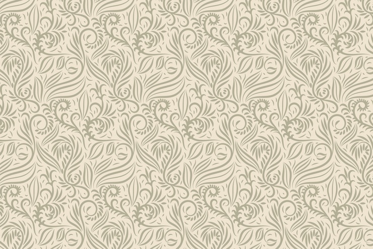 Kostenlose Vektor vintage ornamentalen floralen hintergrund