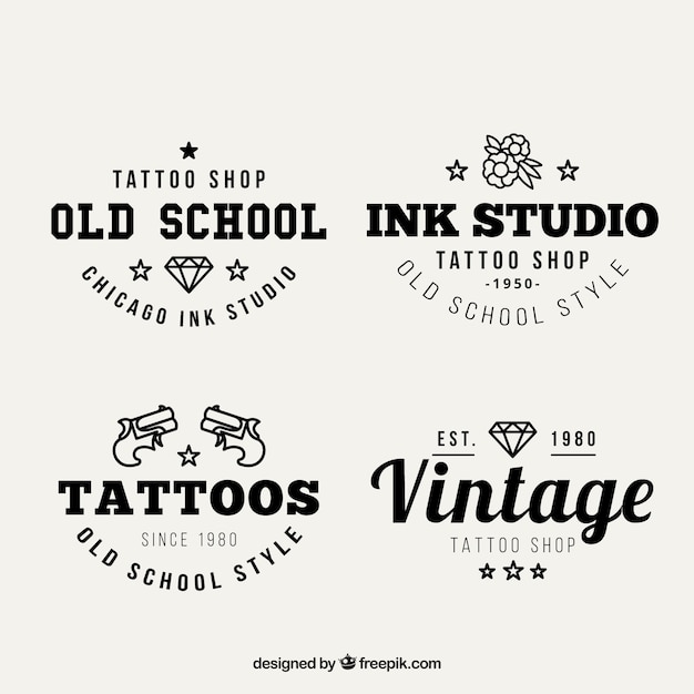 Vintage-Tattoo-Studio Logos