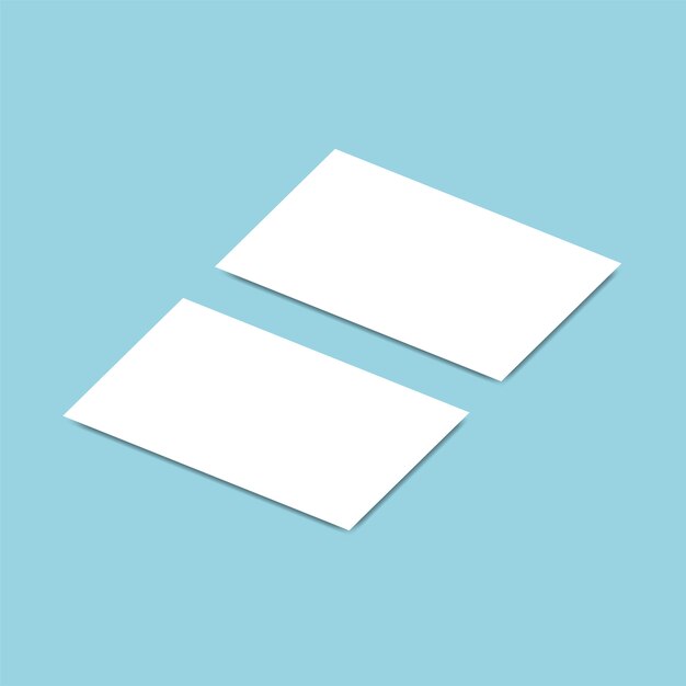 Visitenkartedesign-Modellvektor