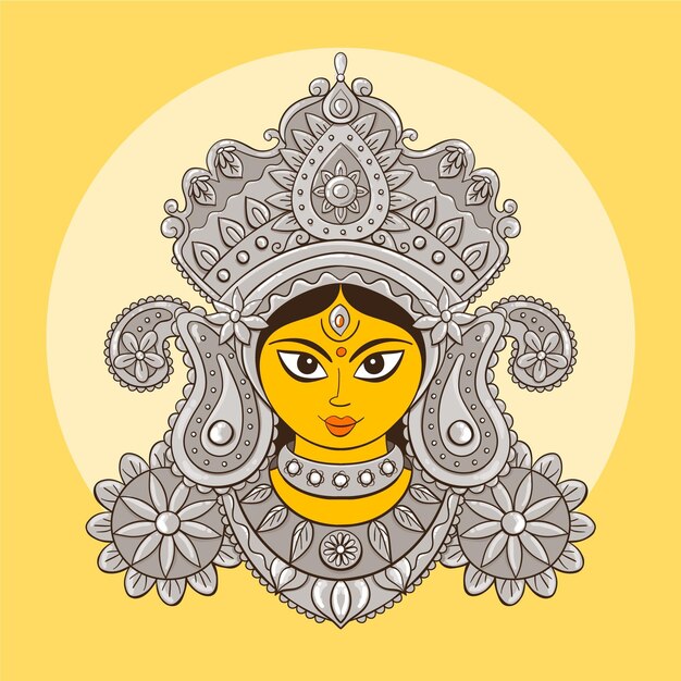 Vorderansicht Avatar von Navratri