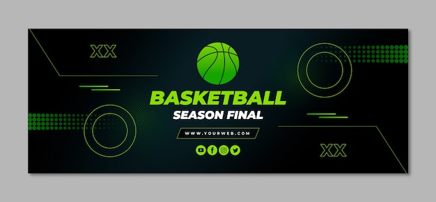 Vorlage für basketball-facebook-cover