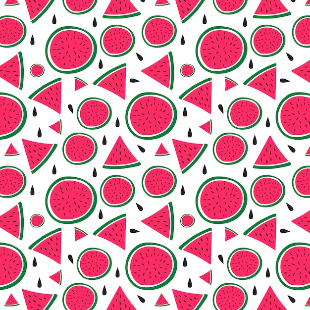 Wassermelone Muster