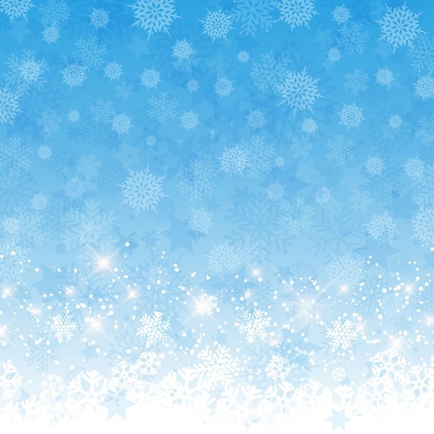 Weihnachten hintergrund mit einem schneeflocken und sterne design