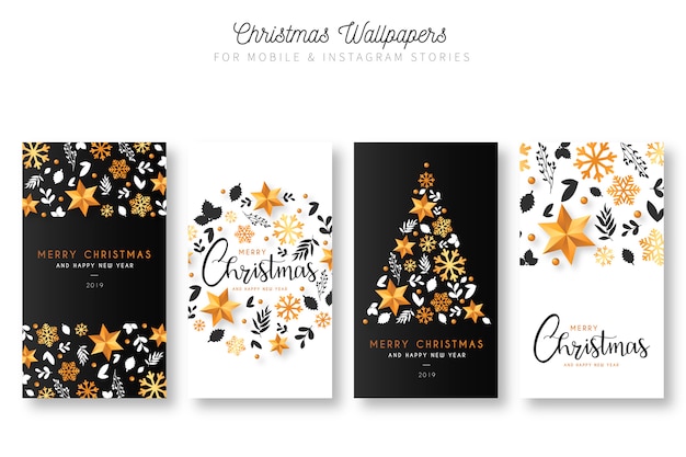 Weihnachten wallpapers für mobile & instagram stories