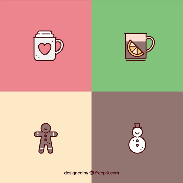 Weihnachts-Icons Pack