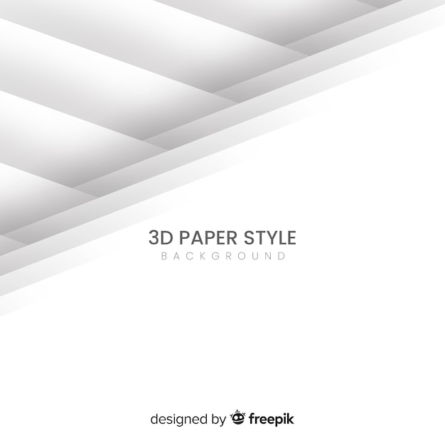 Weißer arthintergrund des papiers 3d