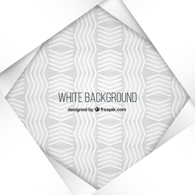 Weißer Hintergrund mit Zick-Zack-Linien