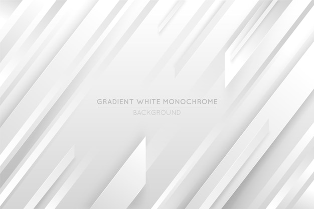 Weißer monochromer Hintergrund mit Farbverlauf
