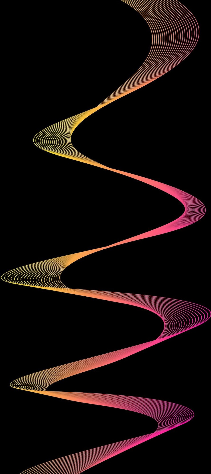 Kostenlose Vektor welliger hintergrund farbiger gradient