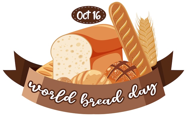 Weltbrottag-Banner-Design