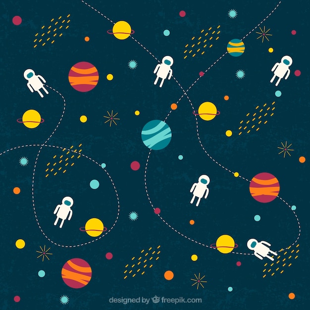 Weltraum illustration