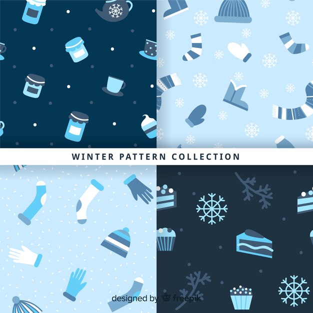 Winter-Muster-Kollektion