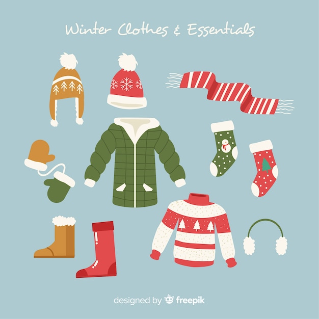 Winterkleidung und Accessoires